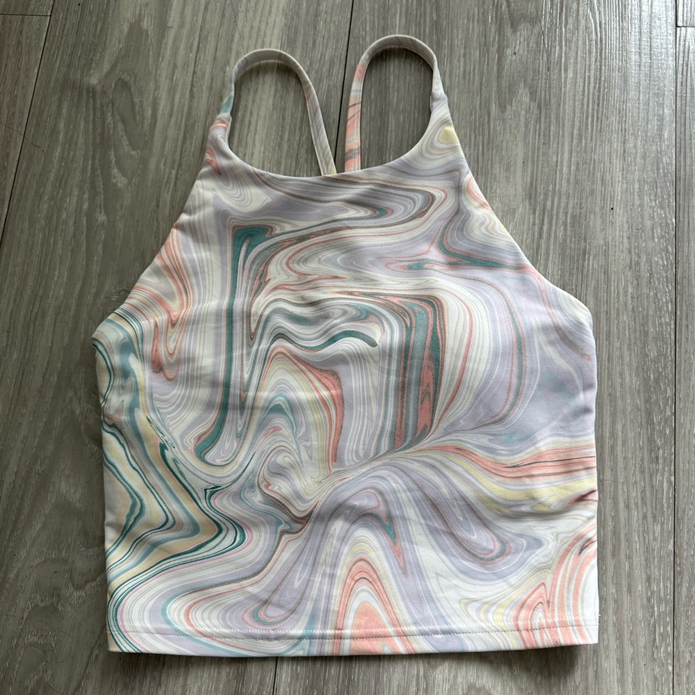 Old Navy Powersoft Longline Sports Bra / Workout Top (Size XS)